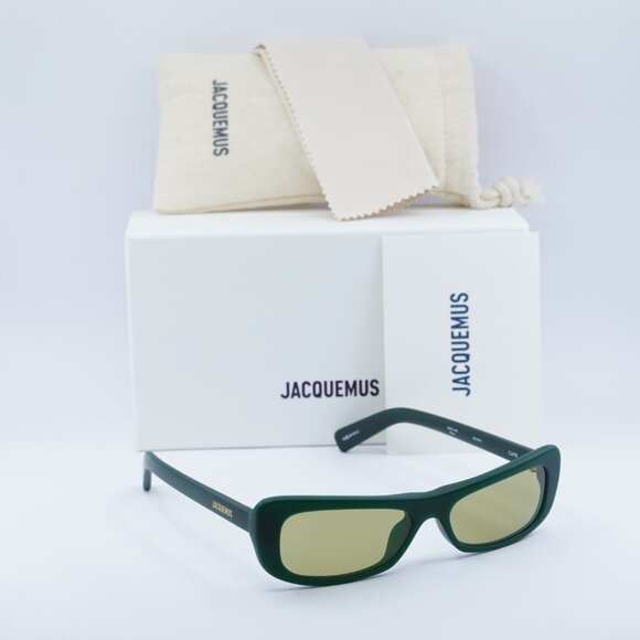 Jacquemus CAPRI JAC/55 C3 Rectangle Sunglasses - Green main image 6